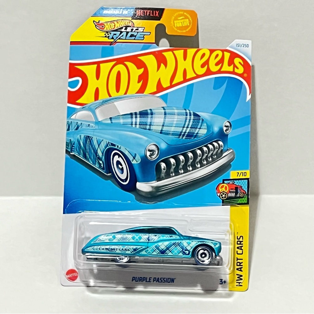 Purple Passion Mercury Treasure Hunt Hot Wheels 2024 HTF22 Lets Race Hotwheels